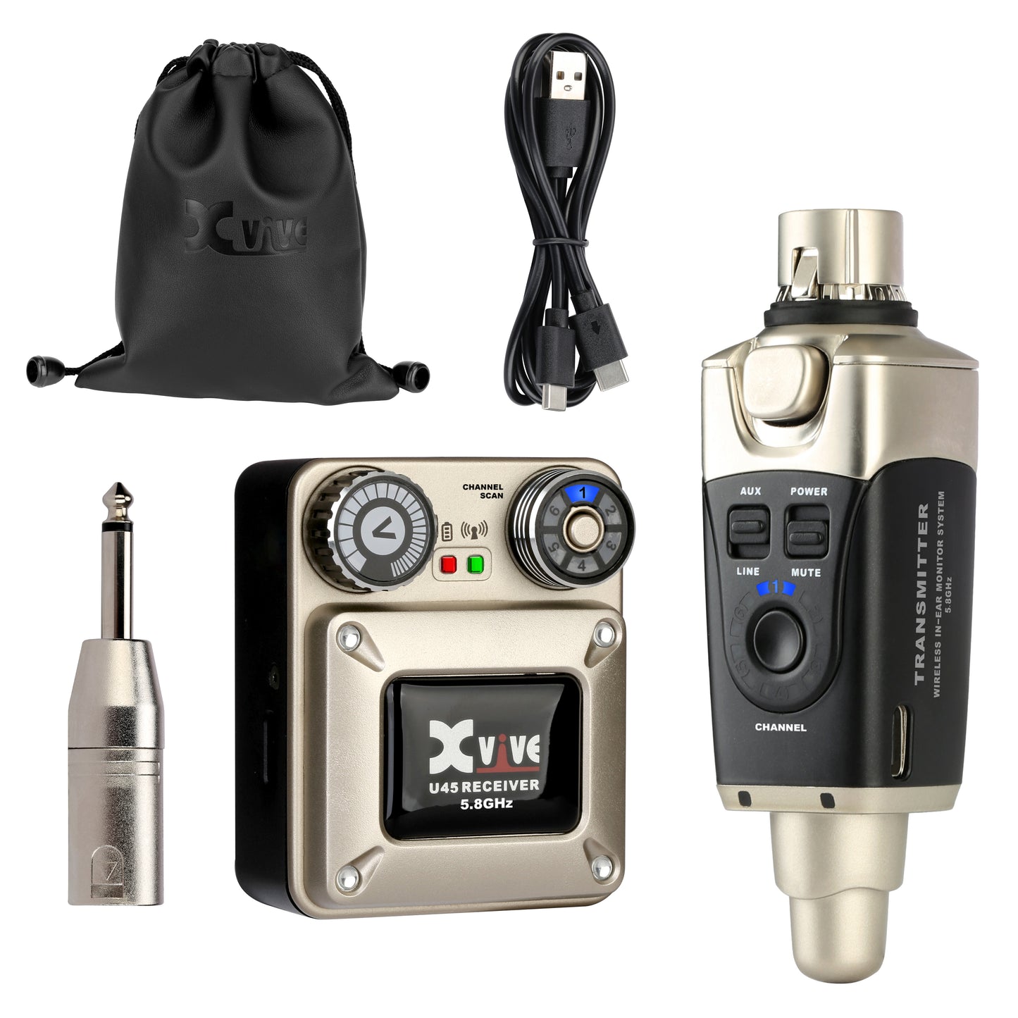 Xvive U45 In-Ear Monitor Wireless System